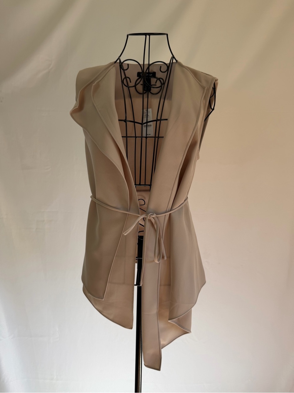 White House Black Market Beige/Taupe Women's Vest